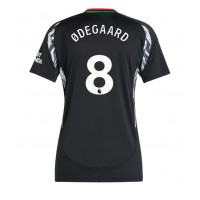 Camisa de Futebol Arsenal Martin Odegaard #8 Equipamento Secundário Mulheres 2024-25 Manga Curta